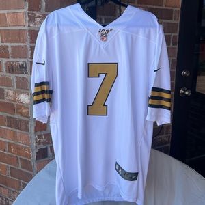 Saints Taysom Hill White Jersey